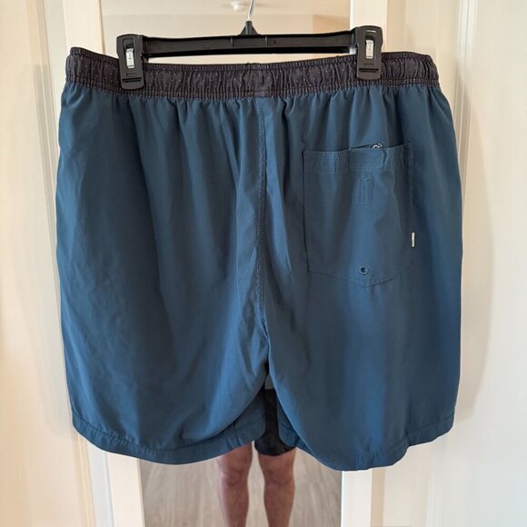Vuori Men's Kore Shorts Lined Size XXL Color Blue - Picture 6 of 6